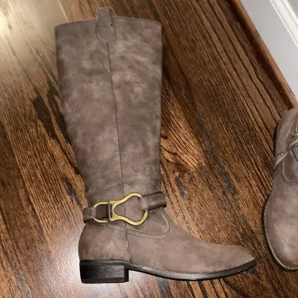 🔥🔥FIRE SALE🔥🔥 JOCKEY faux suede knee high bootss - Picture 2 of 8